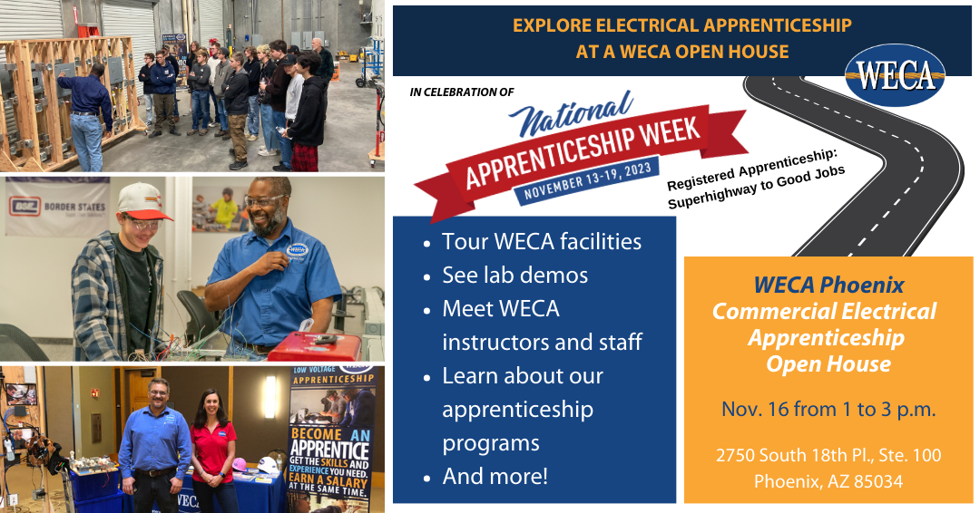 WECA Phoenix NAW Apprenticeship Open House 2023