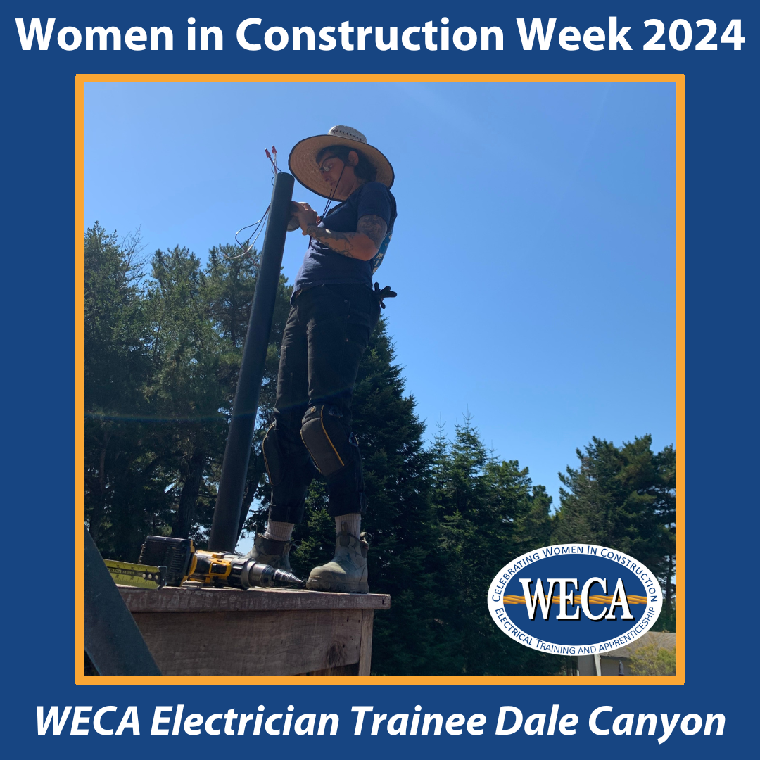WECA Electrician Trainee Dale Canyon