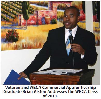 Brian Alston,Vet and WECA Grad