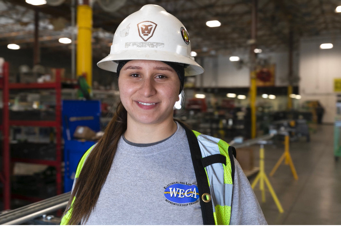 WECA Apprentice Laura Varela