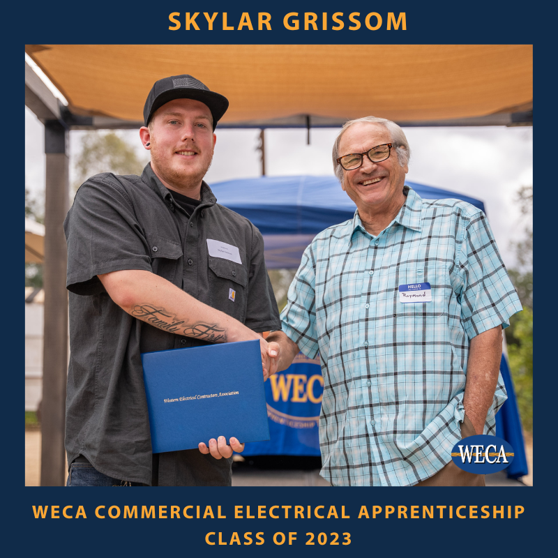 WECA Class of 2023 Grad Skylar Grissom