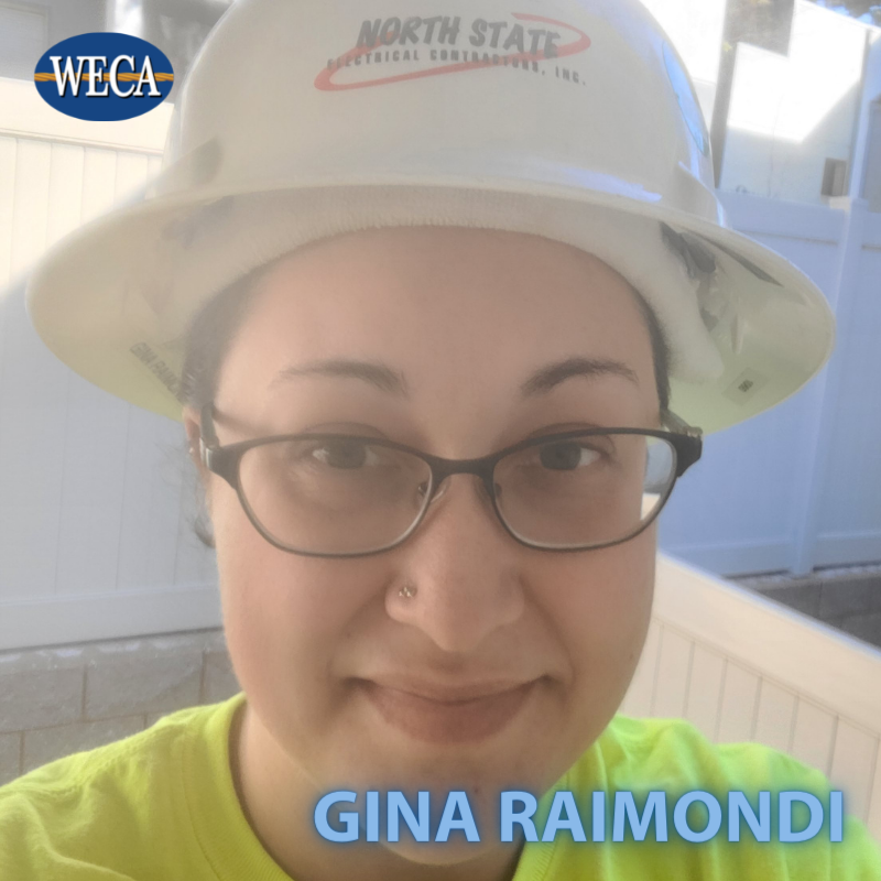 WECA Apprentice Gina Raimondi WECA Apprentice Gina Raimondi
