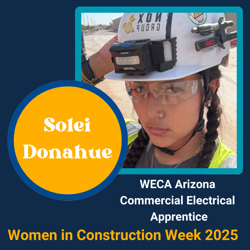 Solei Donahue, WECA Commercial Electrical Apprentice